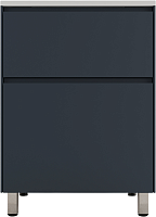 Style Line Тумба под раковину Лима 60 Plus эмаль графит матовая